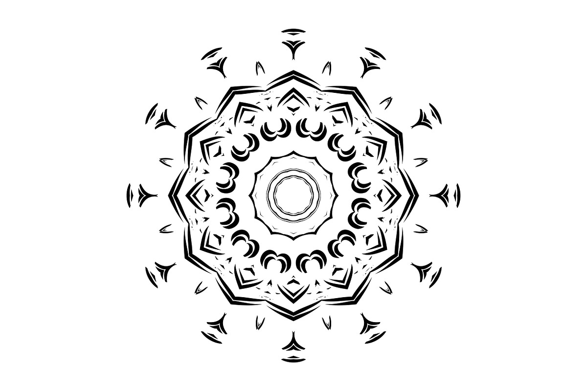 High Quality Mandala Clipart Bundle, a Decorative Illustration by NJ Himel (Photo 28 of 103)
