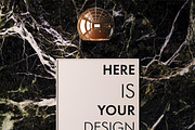 Mockup posters on a marble wall, a Print Template by FilL239 (Thumbnail 9 of 13)
