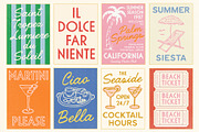 Hotel Paradiso Vintage Font Family, a Handwritten Font by Ayya Studio (Thumbnail 10 of 16)