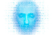 Roboface, a Technology Illustration by VectorShop (Thumbnail 6 of 9)