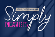 Simply Pleasures - Duo Font, a Font by PutraCetol Studio (Thumbnail 1 of 11)