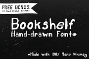 Bookshelf Font + Bonus, a Sans Serif Font by Zach and Beth Design (Thumbnail 1 of 4)