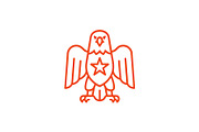 Patriot Eagle Graphic Element, a Branding & Logo Template by Vectorium Studio (Thumbnail 1 of 2)