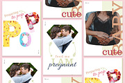BONJOUR BEBE Pregnancy Journal, a Brochure Template by Typography Prime (Thumbnail 10 of 15)