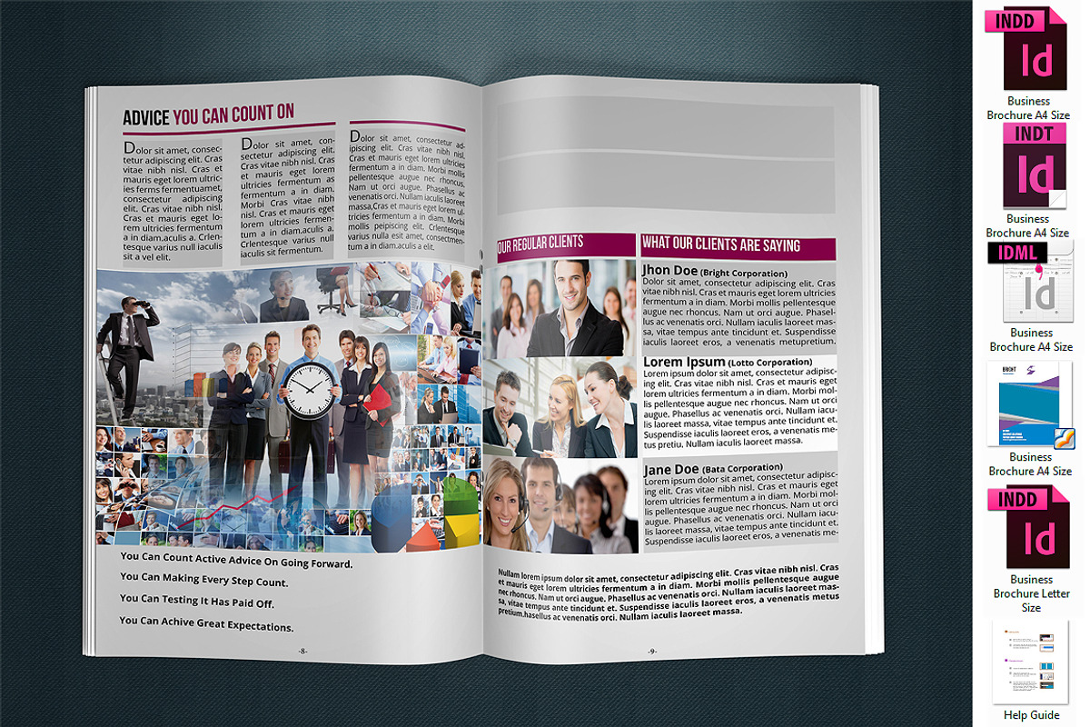 Business Brochure, a Brochure Template by MithunLekson (Photo 5 of 10)