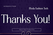 Moda Fashion Tech, a Serif Font by Wow Magic (Thumbnail 3 of 3)