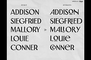 Saphion- Vintage Display Typeface, a Sans Serif Font by Lurinzu Studios (Thumbnail 9 of 9)