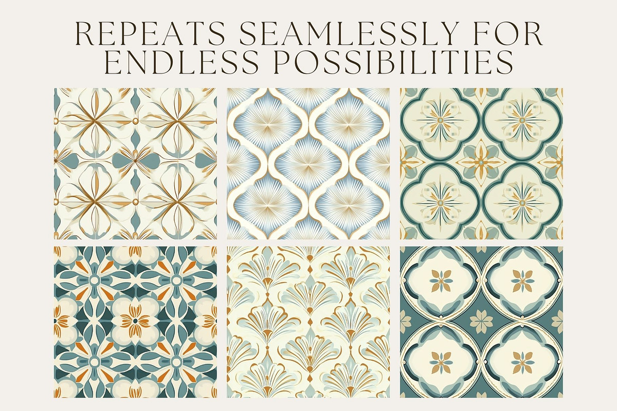 12 The Blueprint Seamless Patterns, a Pattern Graphic by Inknfolly (Photo 2 of 7)