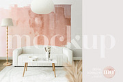 Living Room Wallpaper Mockup, a Product Mockup by MoMockups (Thumbnail 1 of 6)