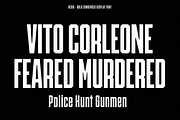 Redig - Condensed bold sans, a Sans Serif Font by Great Scott! (Thumbnail 4 of 12)