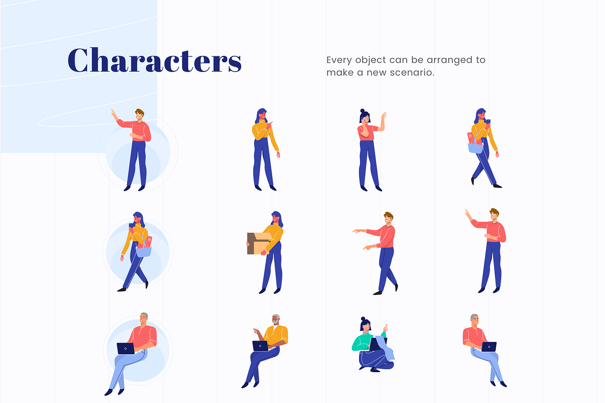 Business Atomic Illustration, a Templates & Theme by Graphicdunk (Photo 4 of 6)