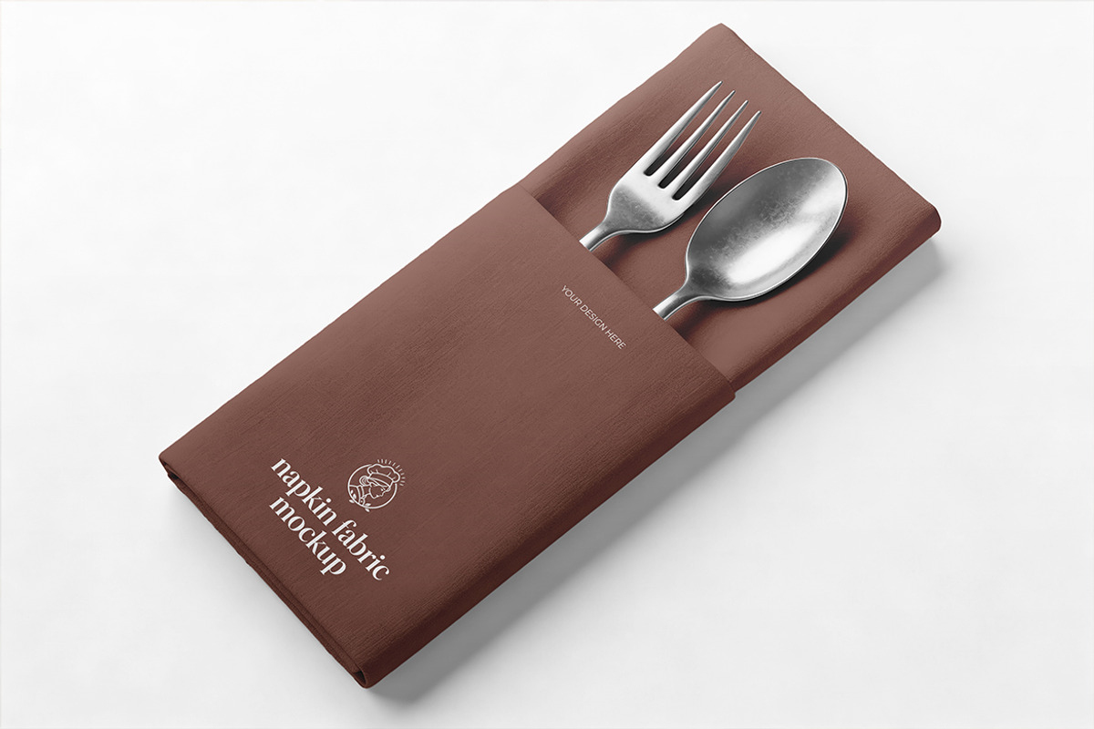 Napkin Fabric Mockup, a Product Mockup by Pitchlook.Studio (Photo 4 of 5)