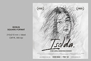 SCRIBBLE Movie Poster Template, a Flyer Template by Bornx Design (Thumbnail 6 of 7)