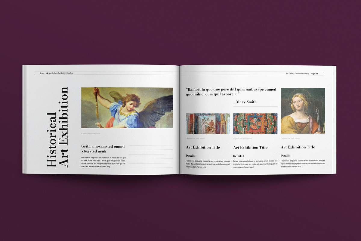 Art Gallery Exhibition Catalog preview 6