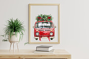 Christmas Travel Watercolour Clipart, an Illustration by Libby Wishes (Thumbnail 6 of 7)