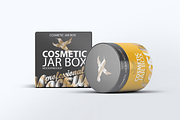 Cosmetic Jar & Box Mock-up, a Packaging Mockup by DesignRushMarket (Thumbnail 3 of 7)