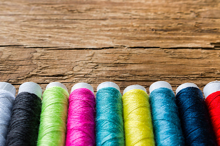 colored thread, a Beauty & Fashion Photo by itakdalee