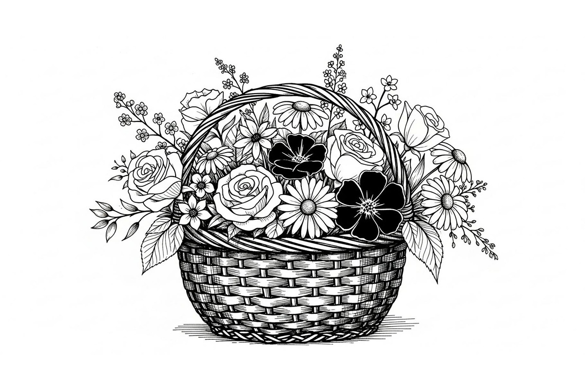 Coloring Pages for Adults, an Object Graphic by RVECT