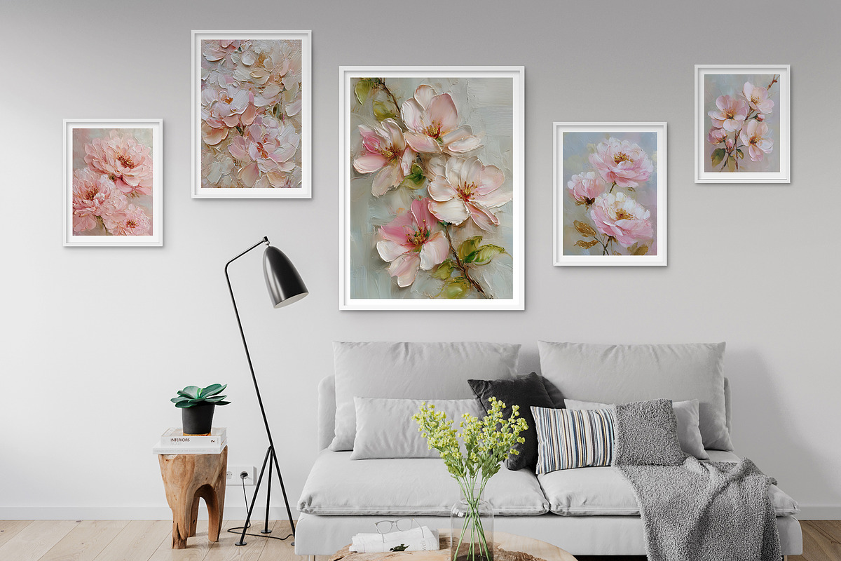Soft Blush Floral Illustration, a Decorative Illustration by Housui Patterns (Photo 10 of 12)