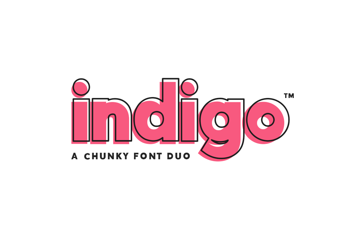 Indigo Sans Serif (Font Duo)