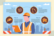 Construction Infographic Template, a Templates & Theme by Bartama Graphic (Thumbnail 2 of 4)