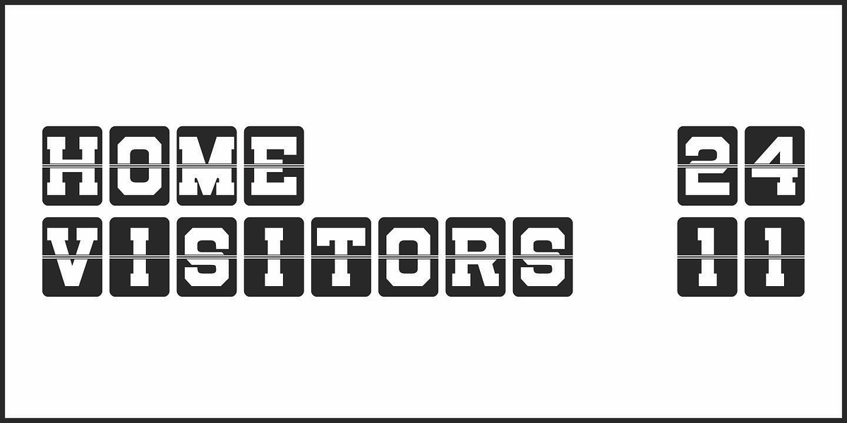 Sportsboard JNL, a Font by Jeff Levine Fonts (Photo 5 of 5)