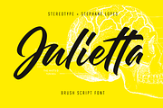 Julietta - SUMMER SALE - 70% OFF!, a Handwritten Font by StereoType (Thumbnail 1 of 9)