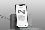 Neo Rizon - Modern Dot Display, a Sans Serif Font by Typia Nesia (Thumbnail 10 of 12)