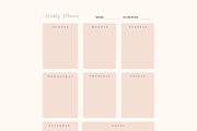 Weekly Planner, a Stationery Template by Brand Your Biz Co. (Thumbnail 10 of 10)