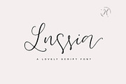 LUSSIA SCRIPT, a Handwritten Font by supfonts (Thumbnail 1 of 7)