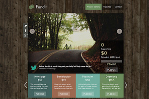 Fundit - OnePage Crowdfunding Theme