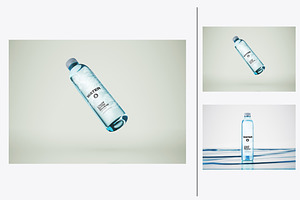 Water Bottle Mockup, an Advertising Mockup by OneVectorStock