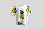 Pineapple fruit seamless pattern, a Pattern Graphic by Viktorijareut (Thumbnail 5 of 5)
