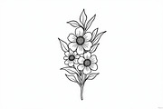 8 Pages Flower Coloring Bundle, an Illustration by Amazin_art (Thumbnail 9 of 9)