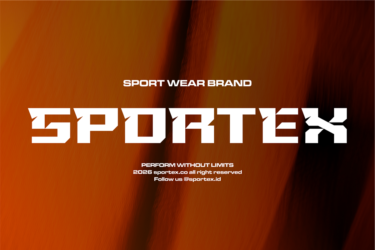 RESBOX – Bold Sport Font, a Sans Serif Font by Vroz Studio (Photo 3 of 7)