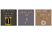 motivational emotional quotes, a Decorative Illustration by SaintPic illustrations (Thumbnail 5 of 9)