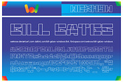 Bill Gates Windows Font, a Font by weknow (Thumbnail 1 of 7)