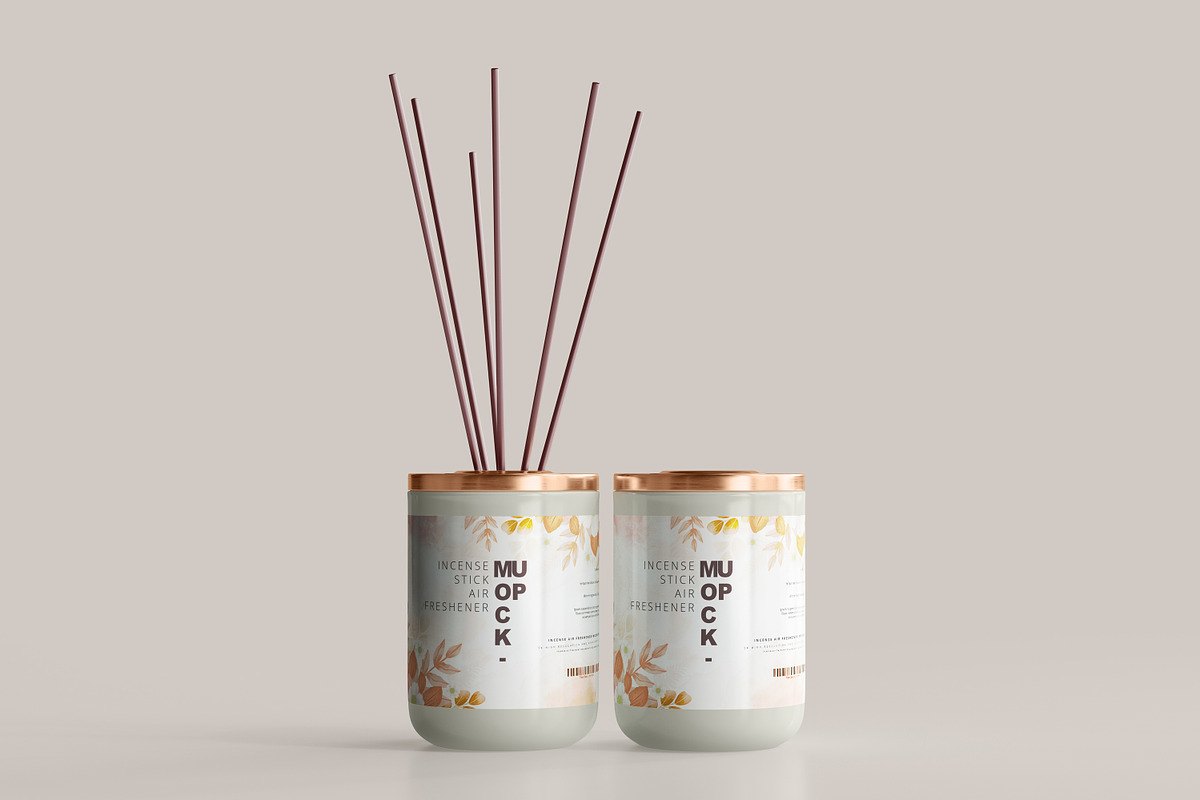 Incense Air Freshener Mockups, a Packaging Mockup by pmvch (Photo 4 of 20)