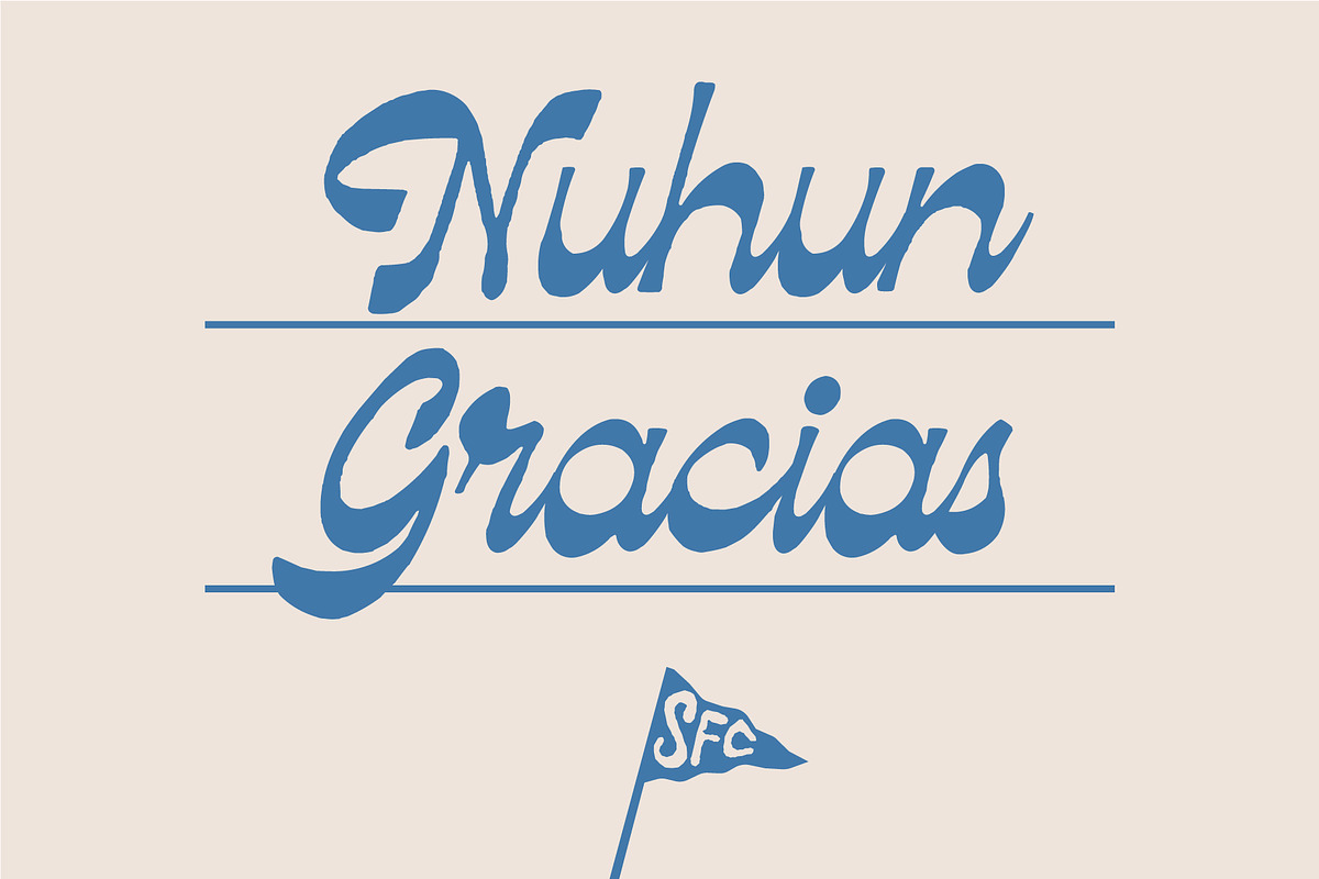 SFC South Baron, a Script Font by Skilline Supply Co. (Photo 7 of 7)