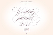 Juliette – Romantic Wedding Script, a Script Font by Blessed Print (Thumbnail 17 of 34)