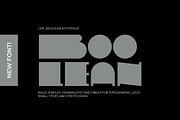 GNF_BOOLEAN BOLD DISPLAY FONT, a Font by george.nikolaidis (Thumbnail 1 of 7)