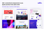 uDix — Figma UI Kit for Landings, an UI Kit Template by Nikolay K. (Thumbnail 3 of 4)