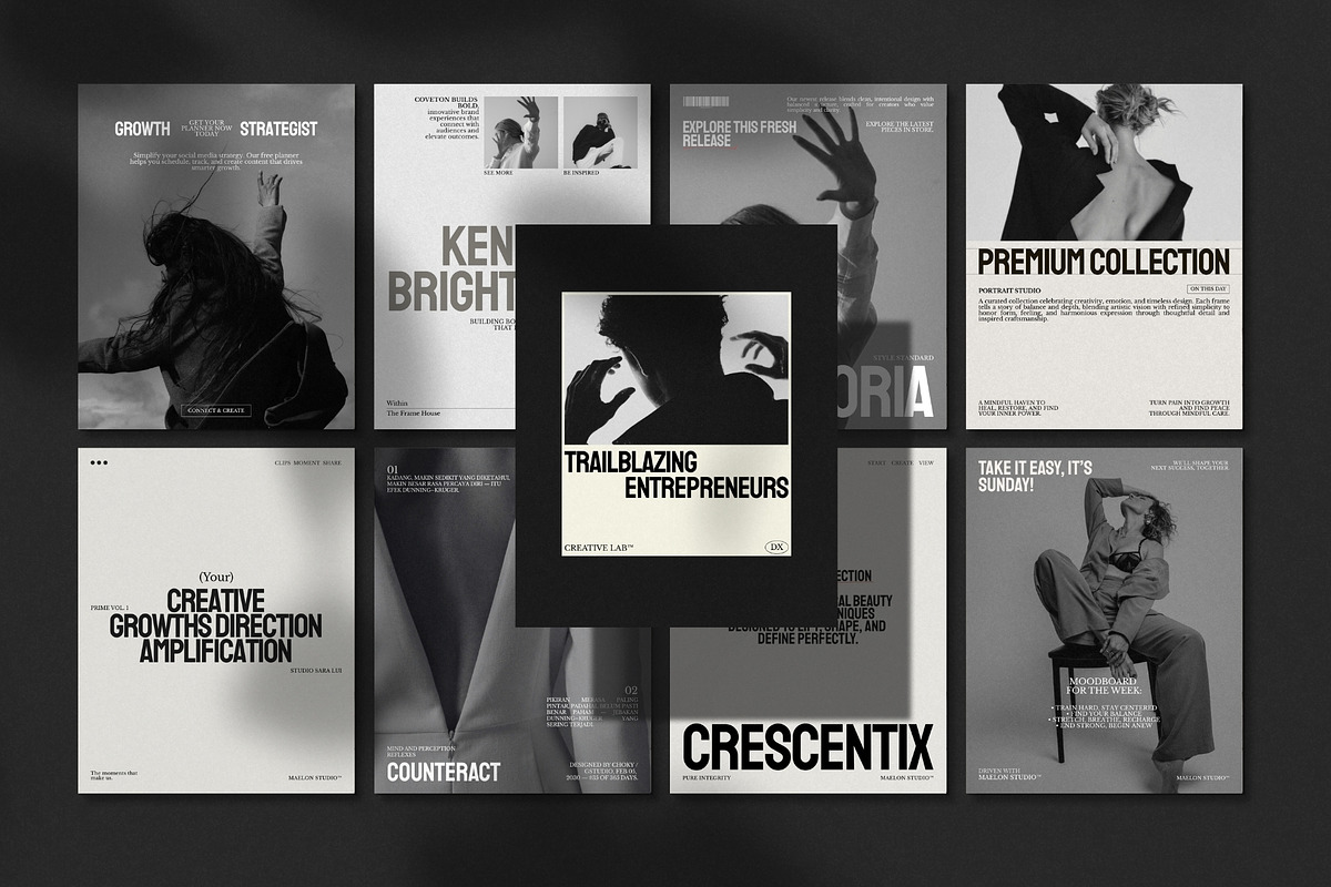 Brand Marketing Post Templates, a Social Media Template by Crafted Pixel (Photo 4 of 9)