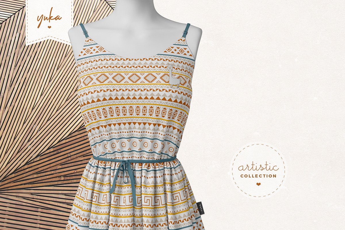 Aztec Pattern • • BUNDLE, a Pattern Graphic by Yuka Baby (Photo 4 of 9)