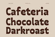 SFC Grina - Chunky Display Font, a Sans Serif Font by Skilline Supply Co. (Thumbnail 6 of 8)