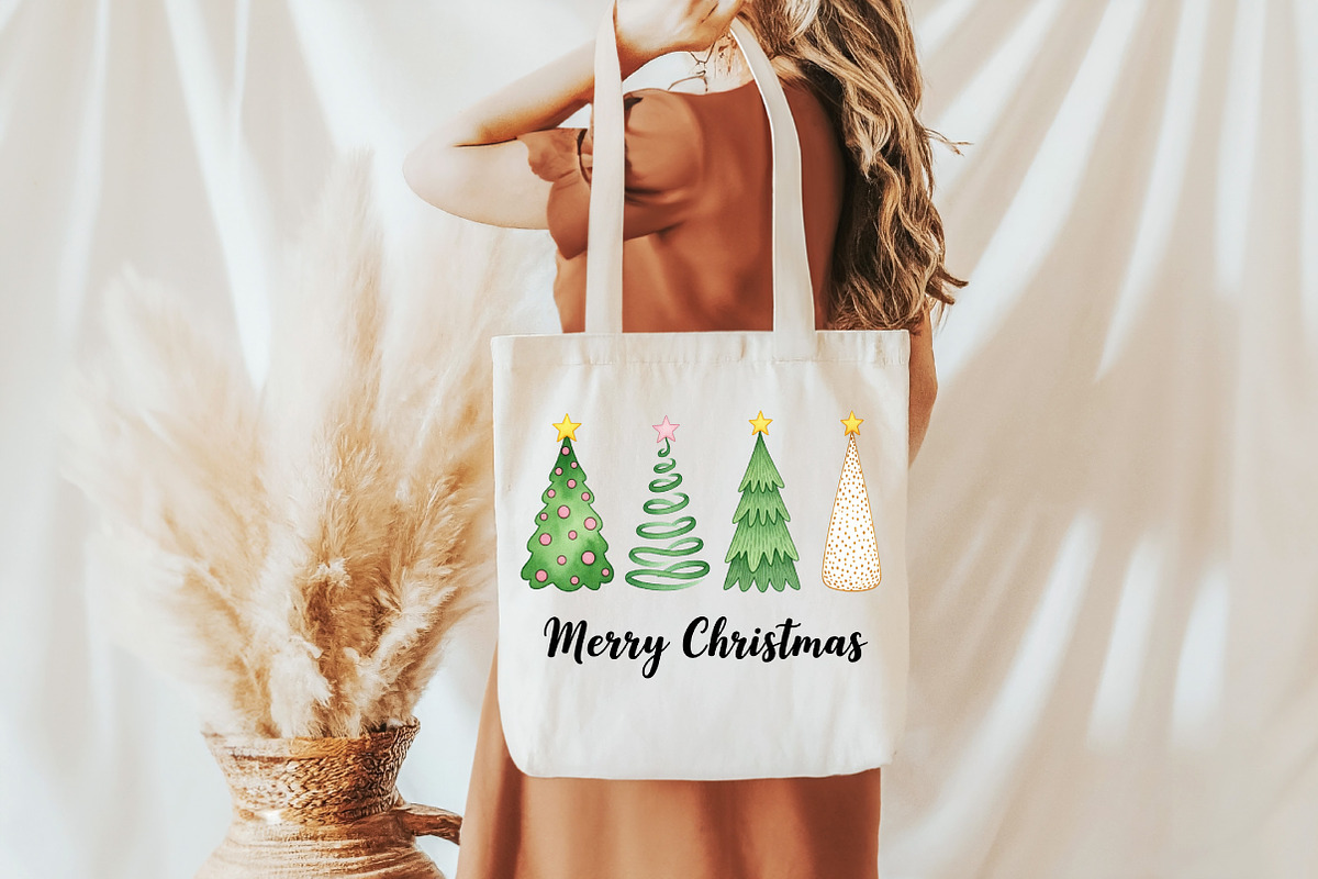 Merry Christmas PNG, an Illustration by DreamCafeArt (Photo 3 of 7)