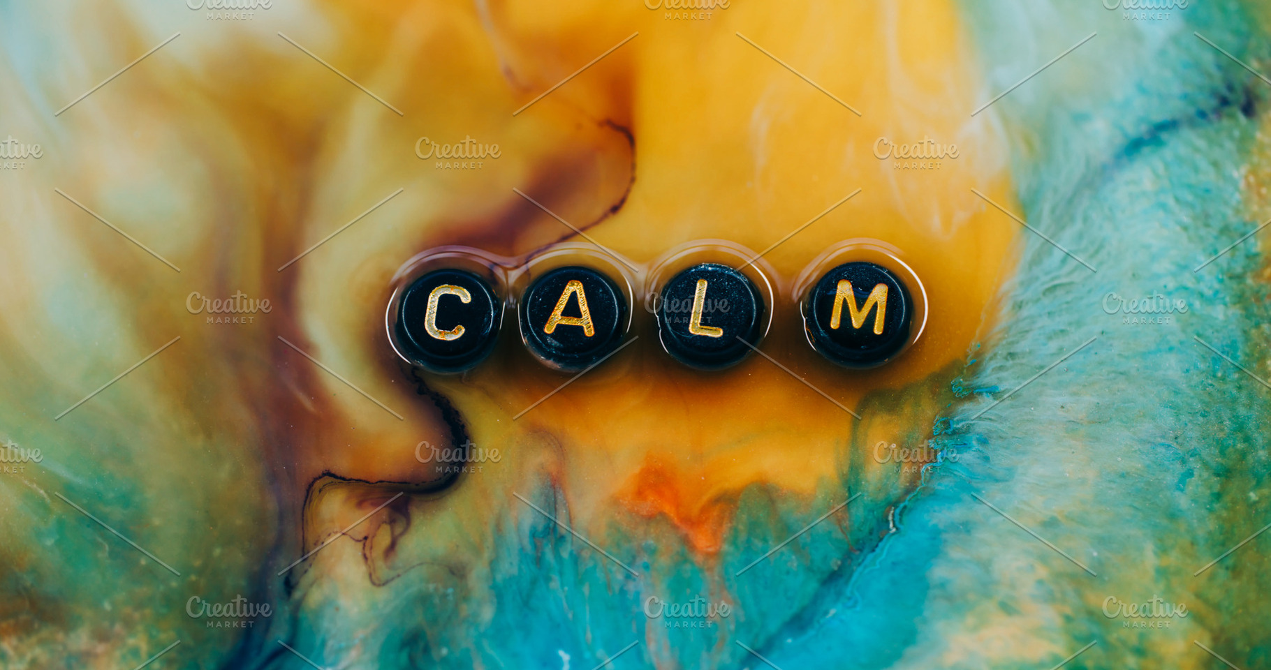 Ink texture marble background letter calm blend, a Background Photo by Photo Drive Studio