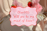 The Strawberry Collective Sweet Font, a Handwritten Font by Kaya Fonts (Thumbnail 2 of 33)