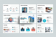 Company Profile Presentation Design, a Presentation Template by MightyDesign (Thumbnail 1 of 8)