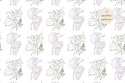 Wine inspired collection. Hand drawn, a Decorative Illustration by YvY (Thumbnail 4 of 9)